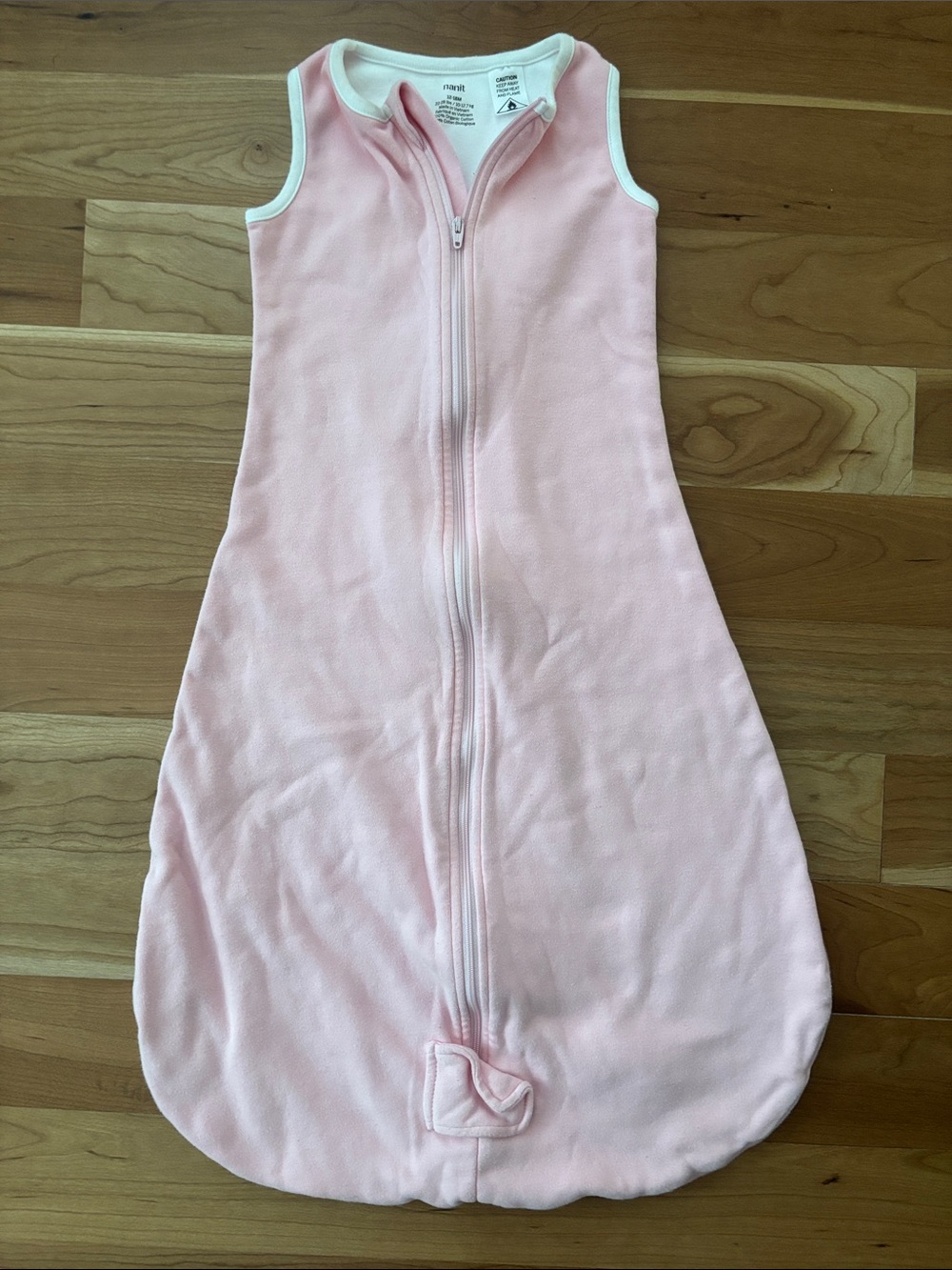 Nanit 1.0 Tog Organic Cotton Sleep Sack (Rose Pink)